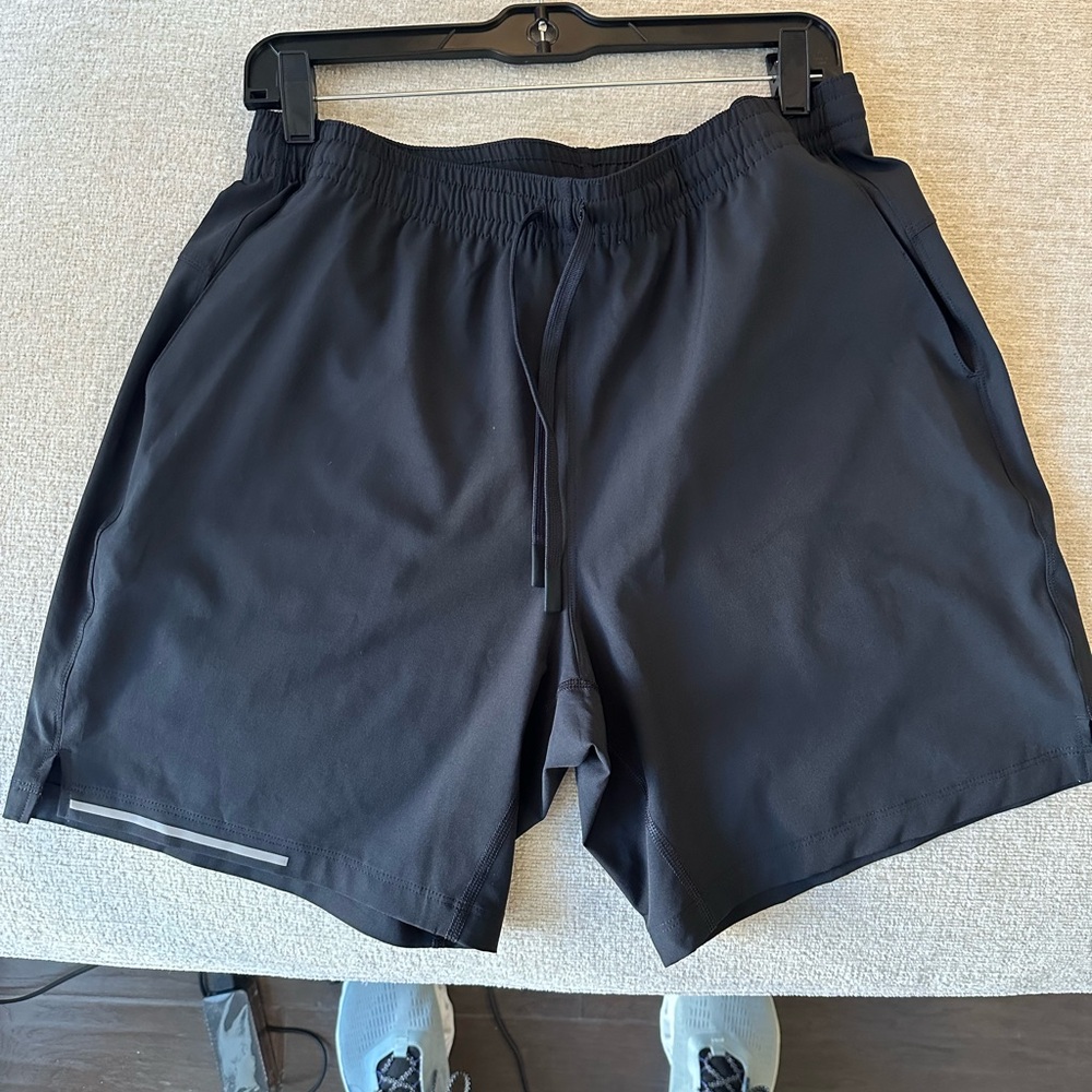Men's Black Athletic Shorts
